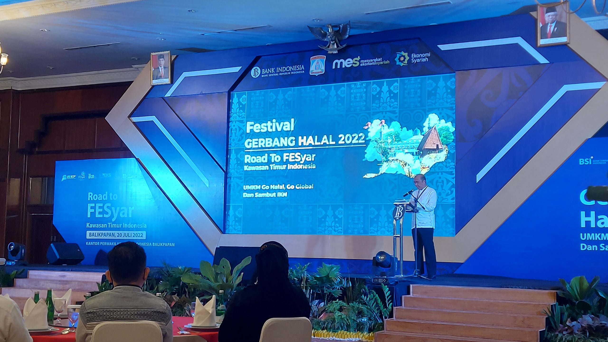 Halal Fest 2022 - Festival Gerbang Halal - Kaltim Halal Fest - Trubus Iman Hadiri Undangan Festival Gerbang Halal 2022
